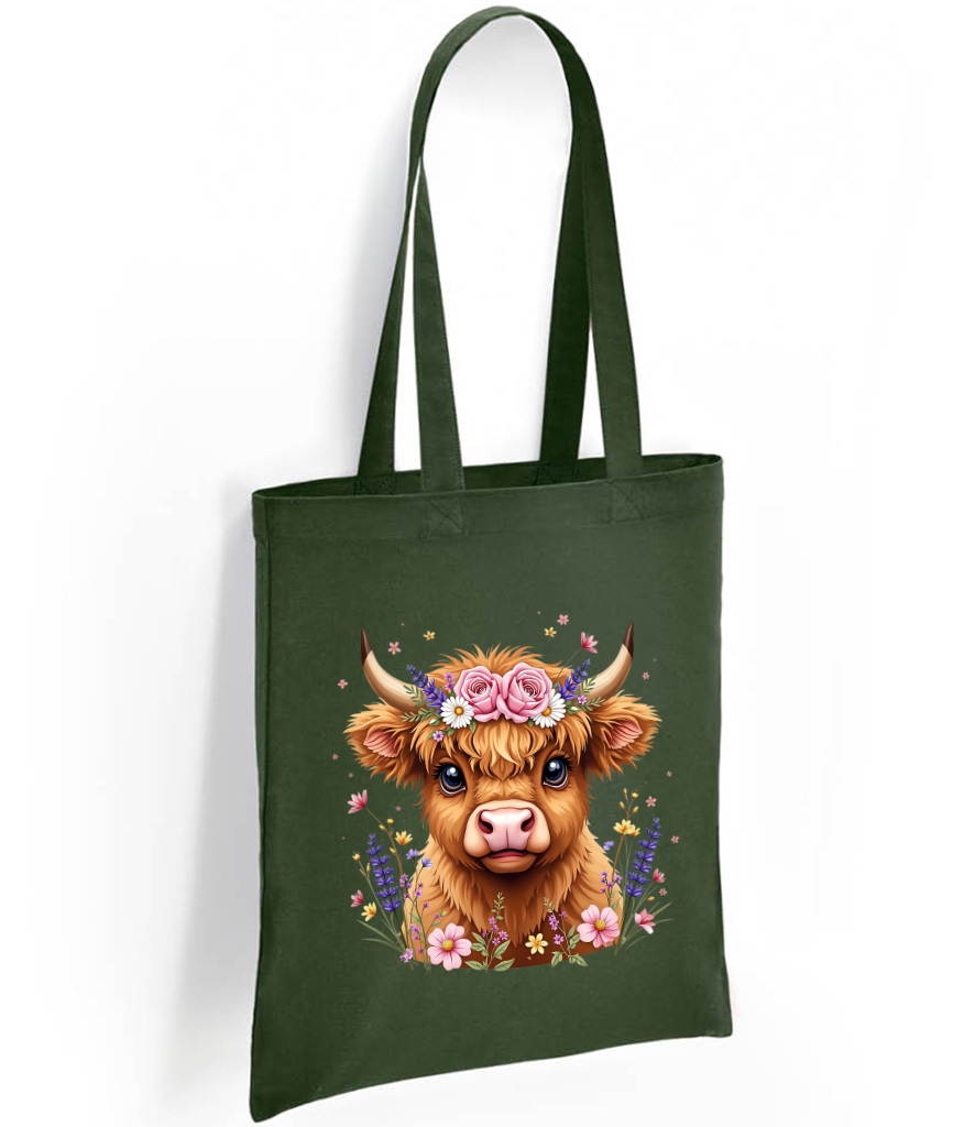Highland Cow Tote Bag