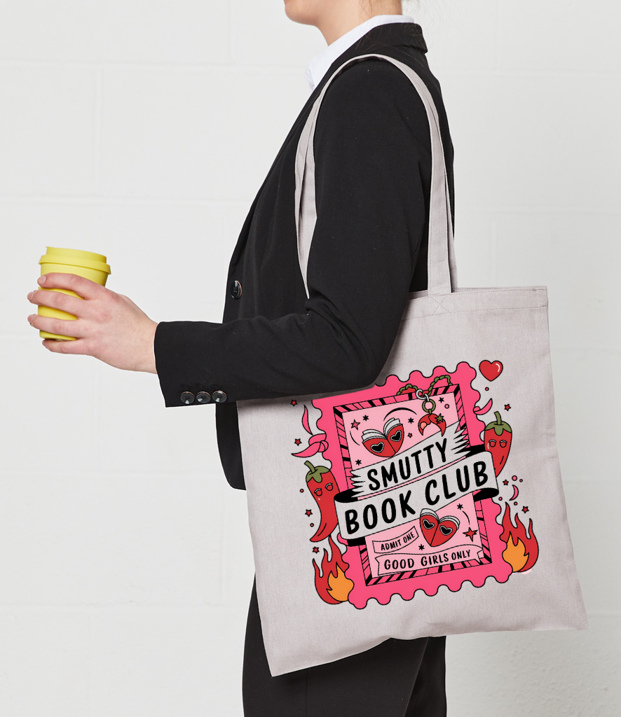Smutty Book Club Tote Bag