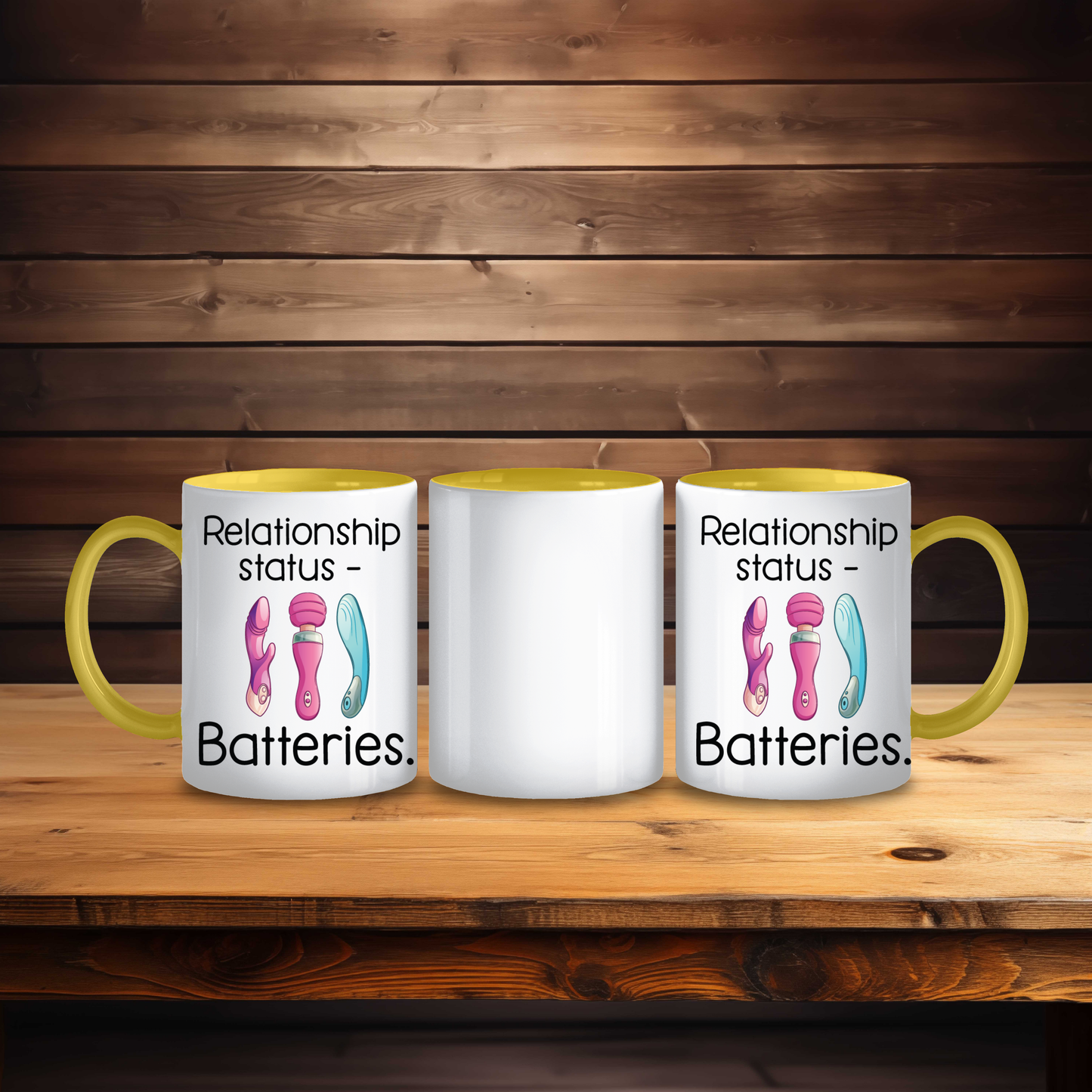 Relationship Status Batteries Mug