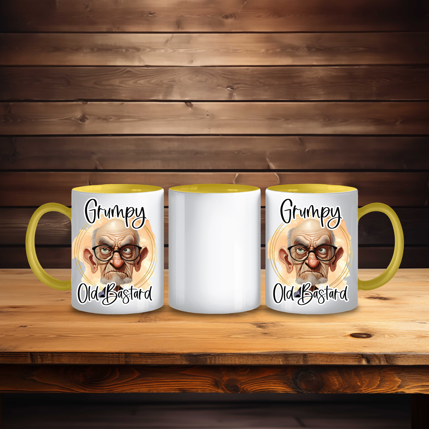 Funny "Grumpy Old Bastard" Coffee Mug