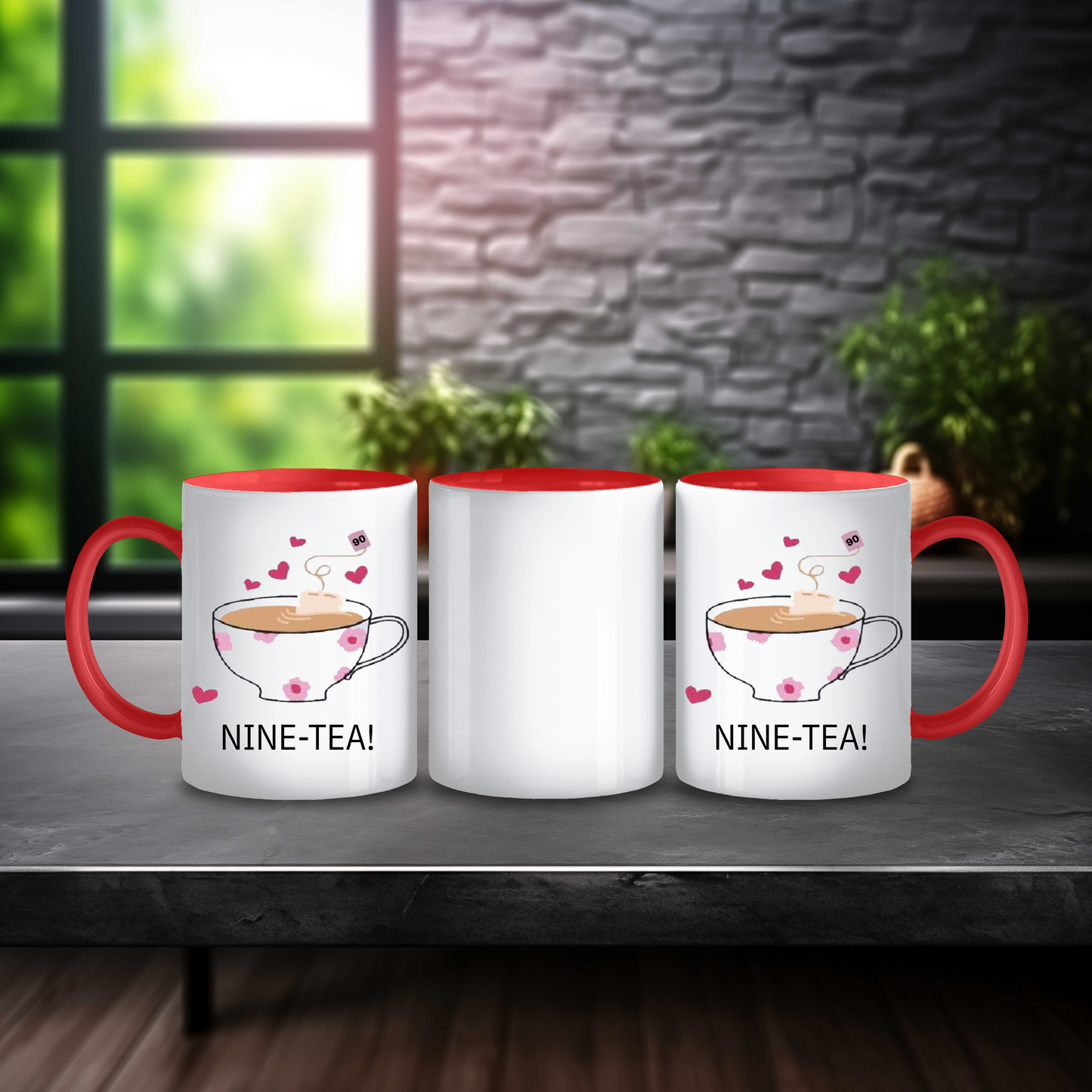 Milestone Birthday Tea Mug: 30th, 40th, 50th, 60th, 70th, 80th, 90th Gift
