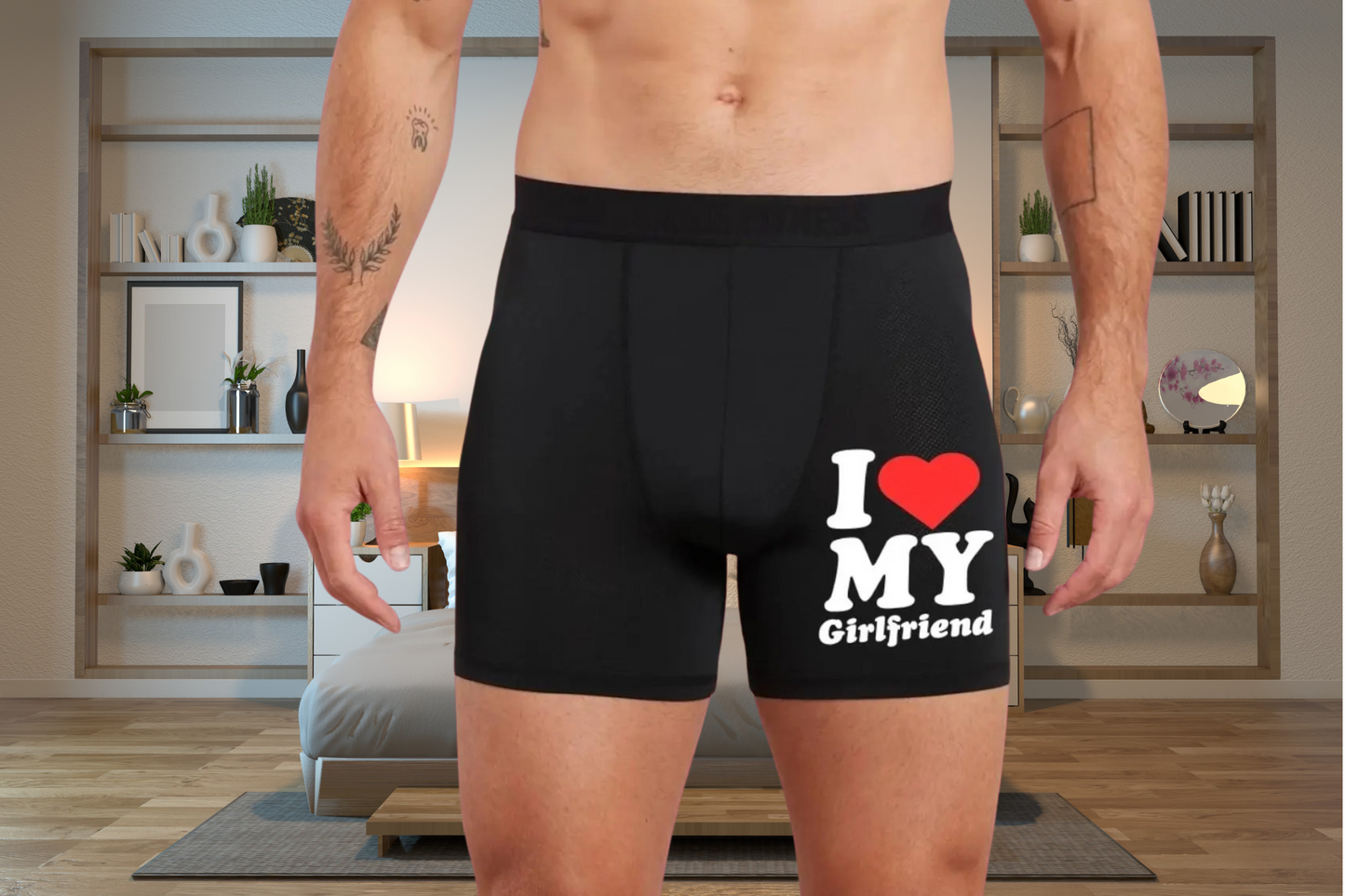 I Love My Girlfriend Boxers