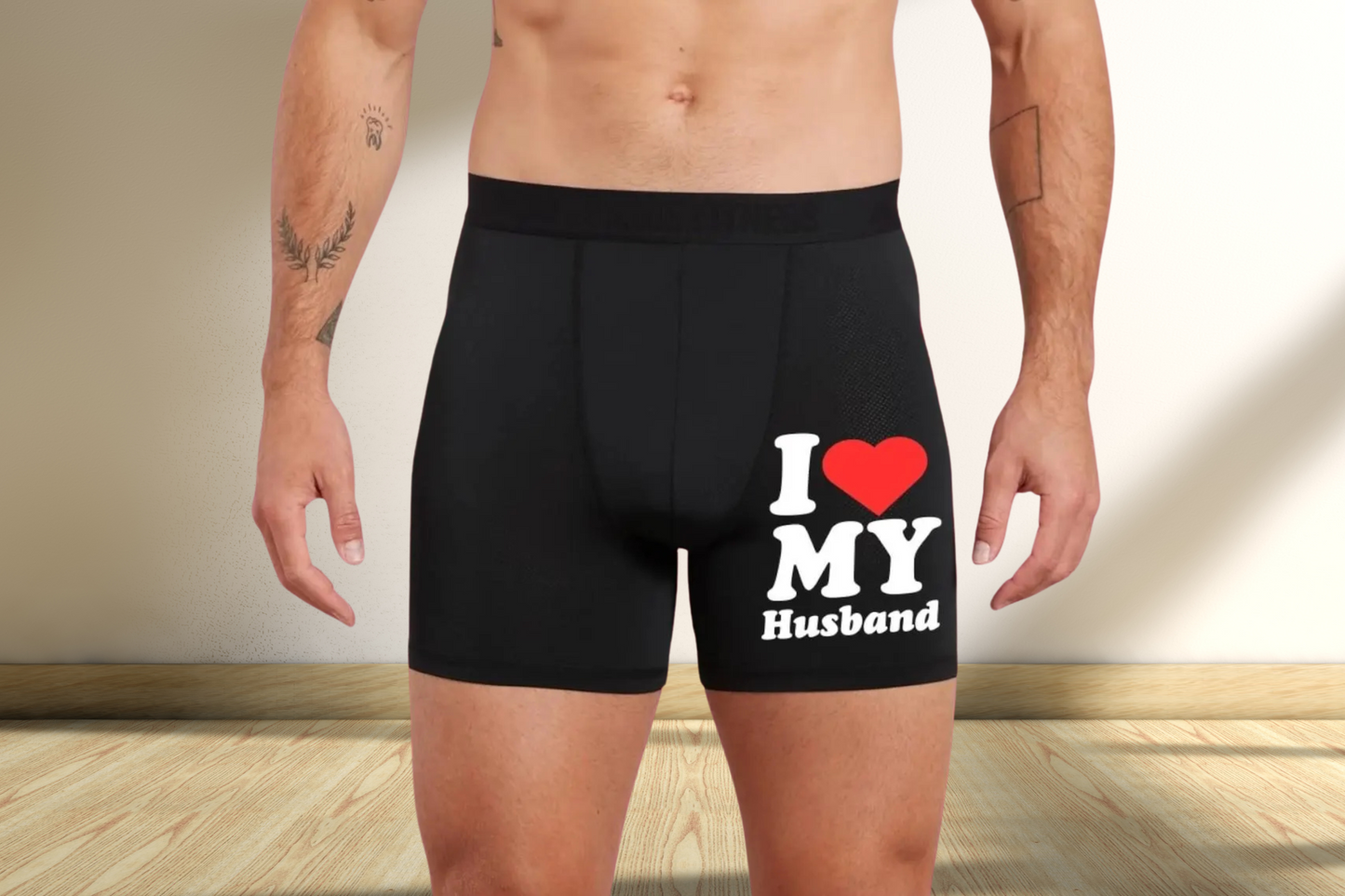 I Love My Boyfriend Boxers