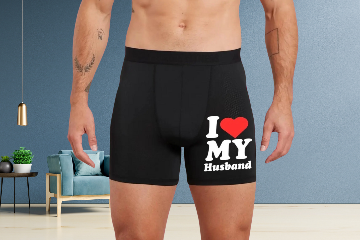 I Love My Boyfriend Boxers