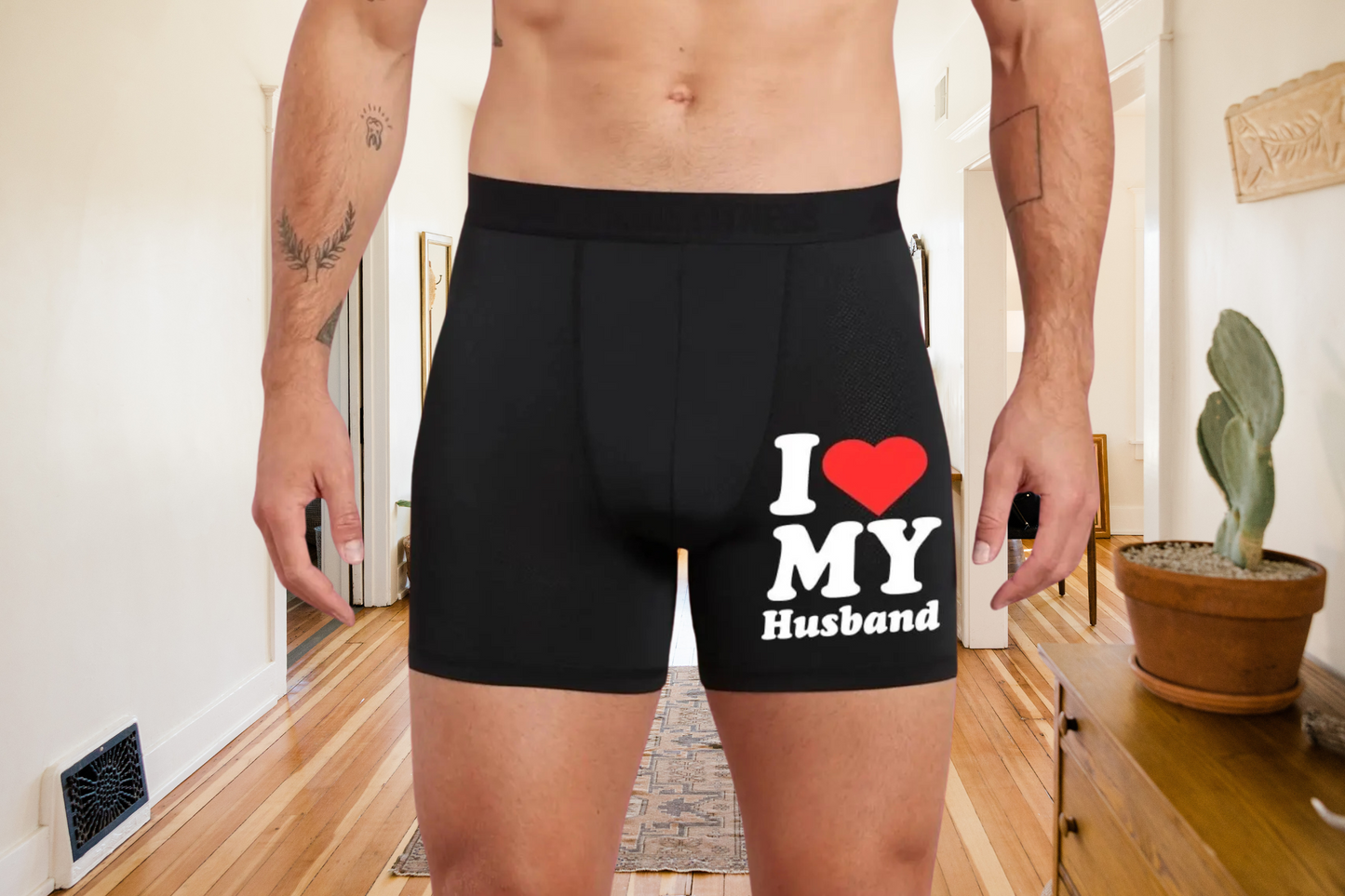I Love My Husband Boxers