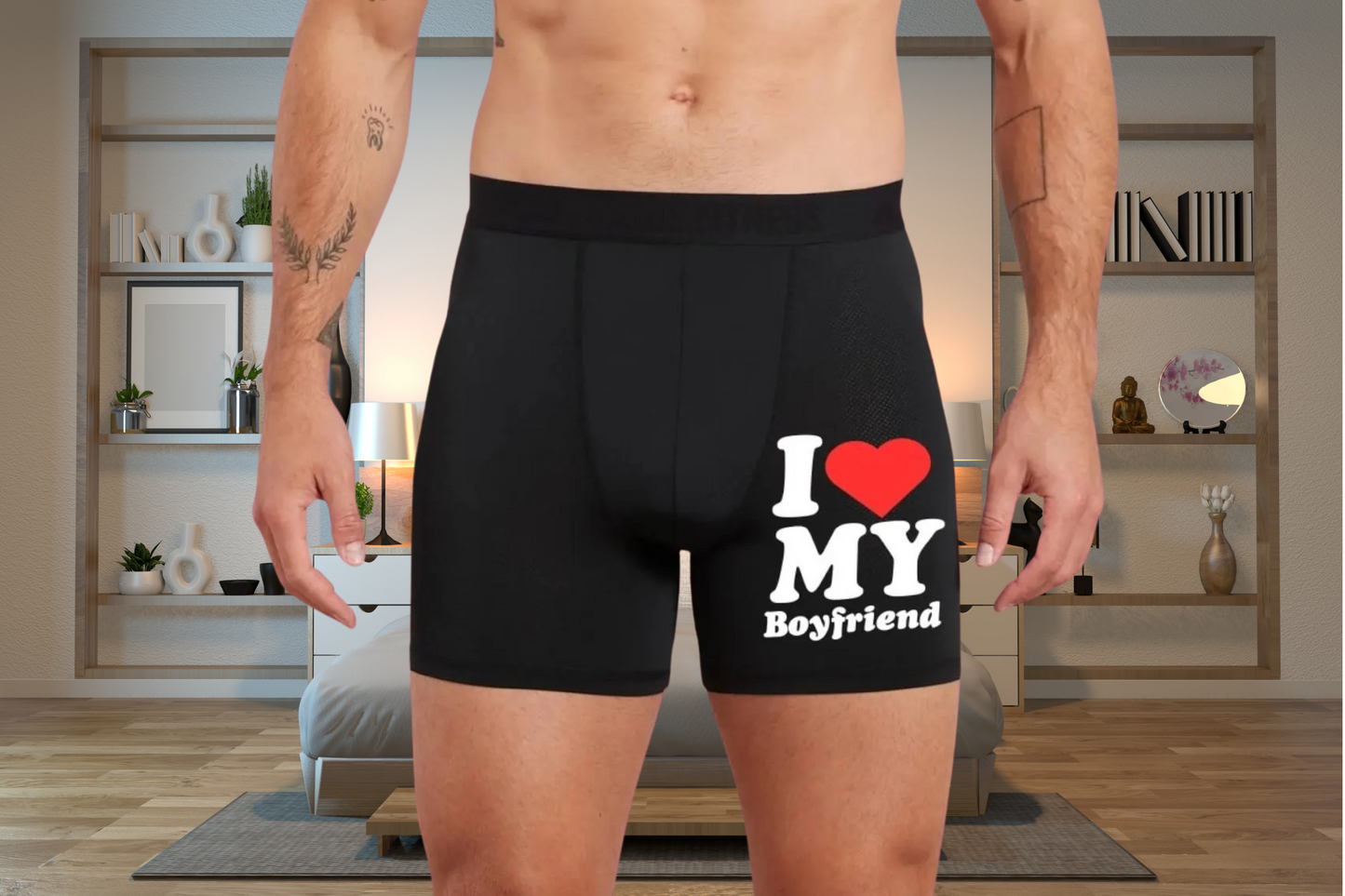 I Love My Husband Boxers