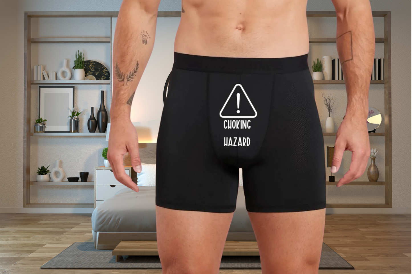 Funny Choking Hazard Boxers