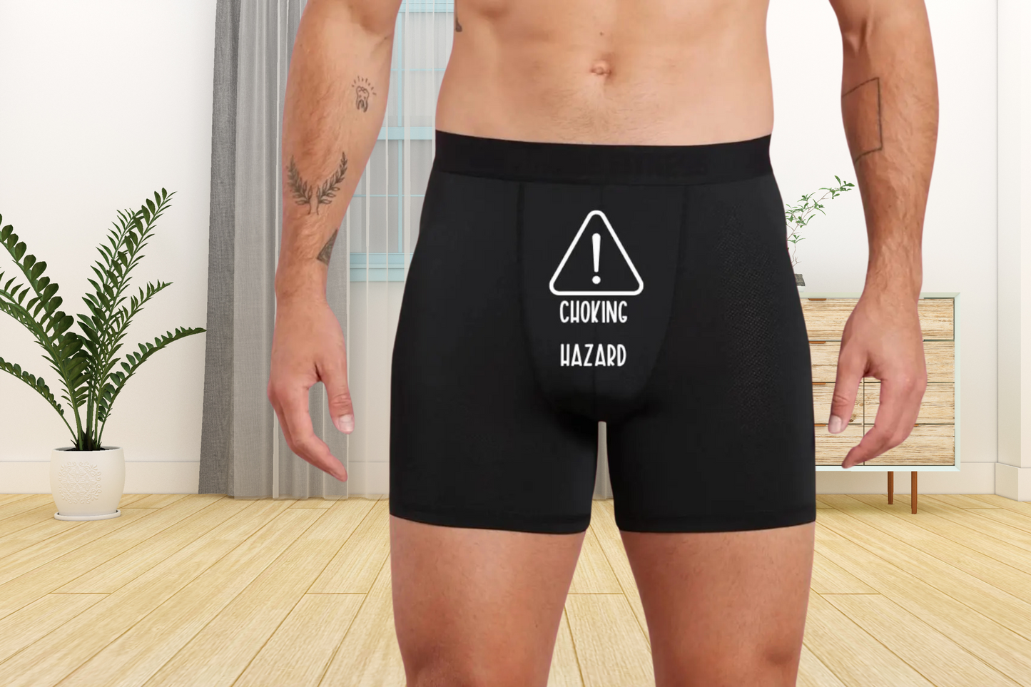 Funny Choking Hazard Boxers