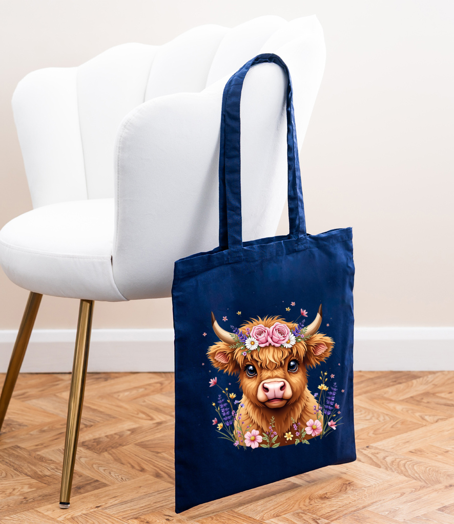 Highland Cow Tote Bag