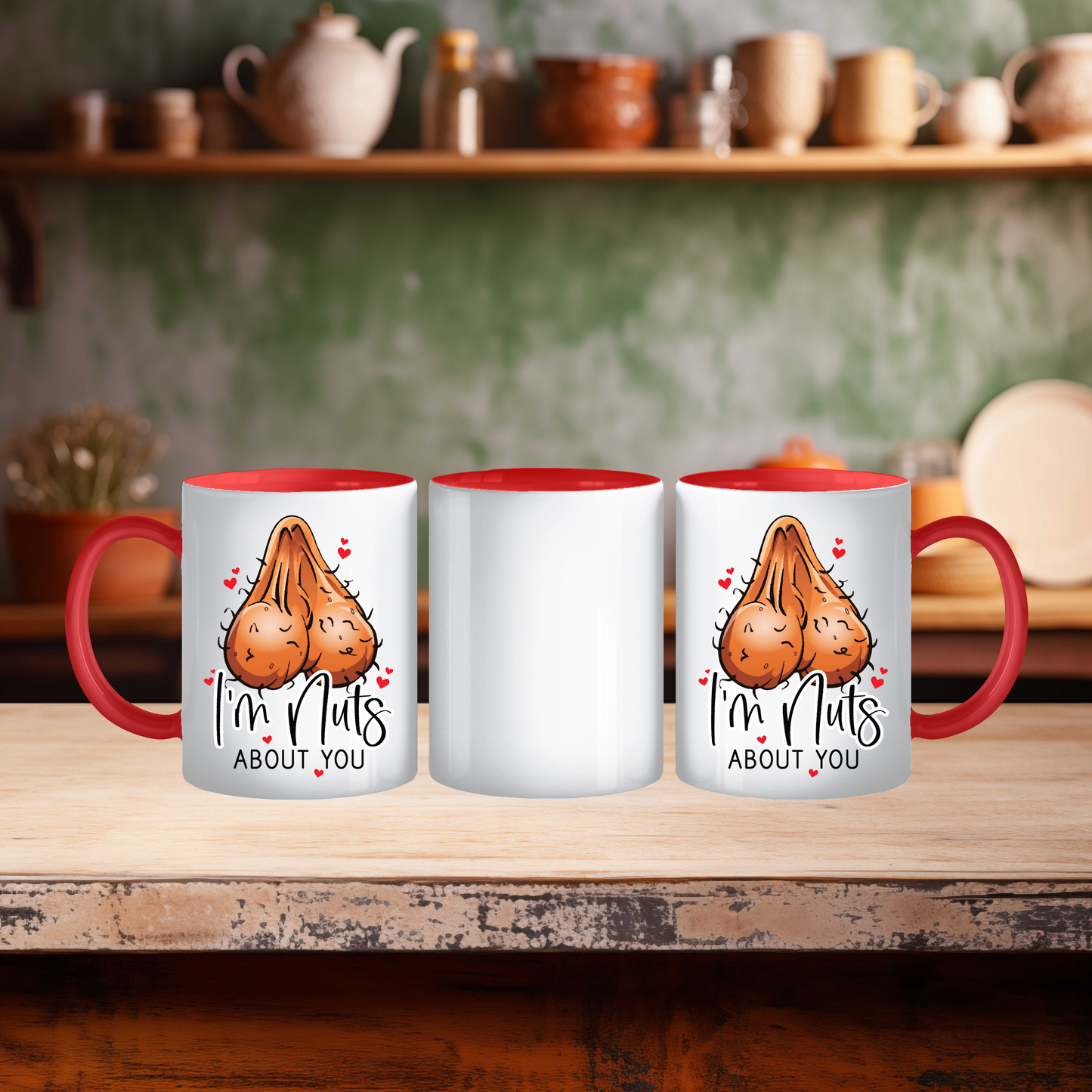 I'm Nuts About You Mug