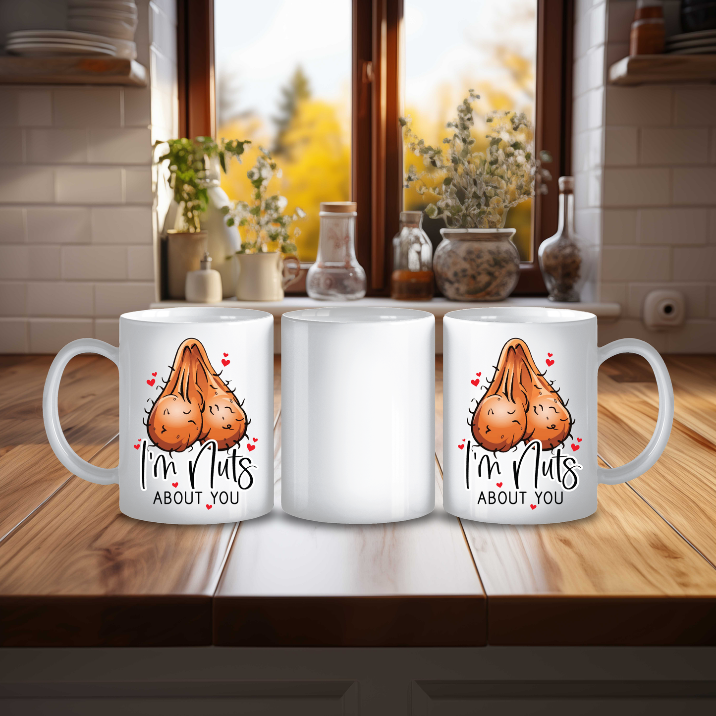 I'm Nuts About You Mug