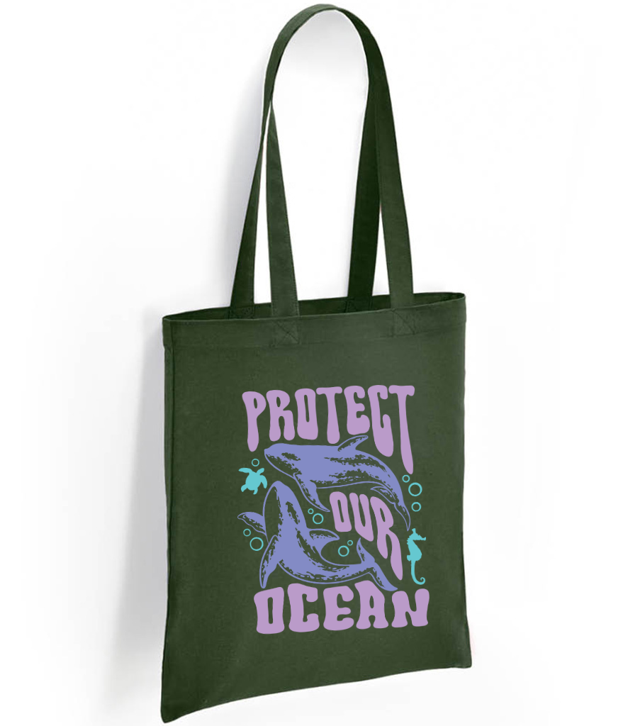 Protect Our Ocean Tote Bag