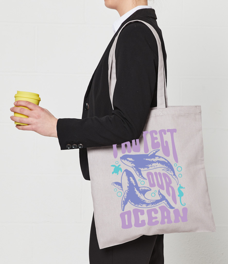 Protect Our Ocean Tote Bag