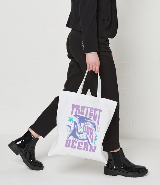 Protect Our Ocean Tote Bag