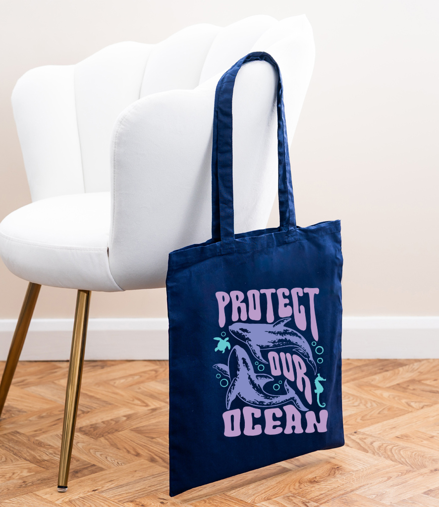 Protect Our Ocean Tote Bag