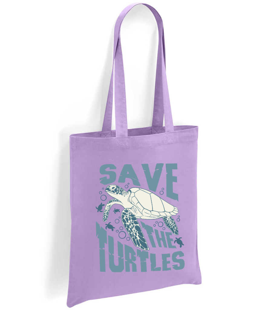 Save the Turtles Tote Bag