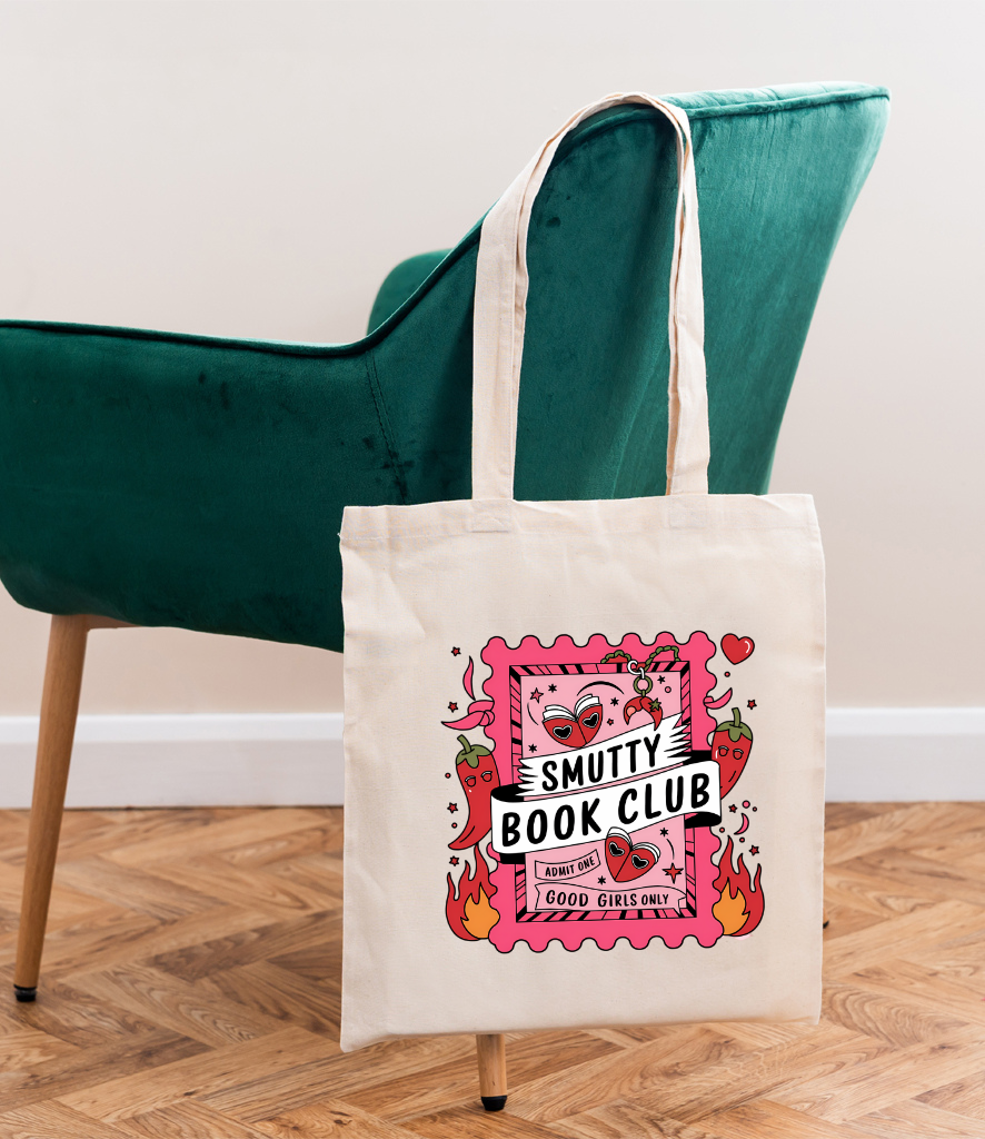Smutty Book Club Tote Bag