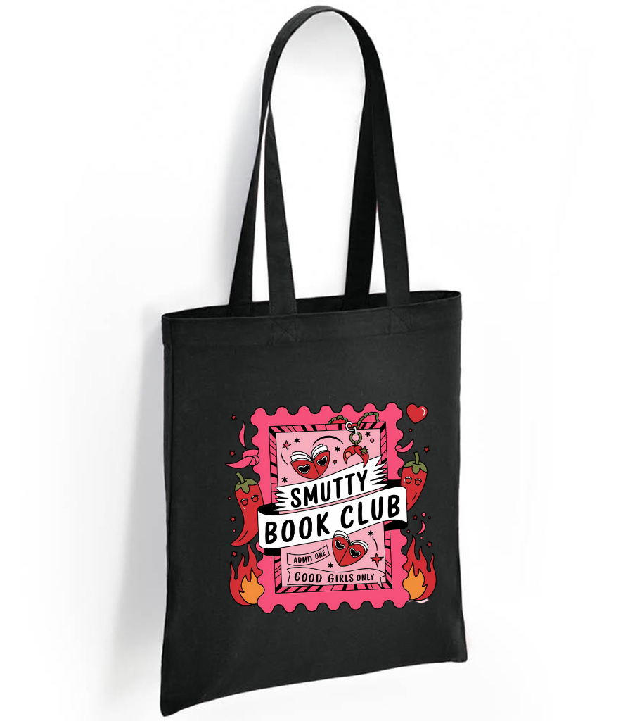 Smutty Book Club Tote Bag