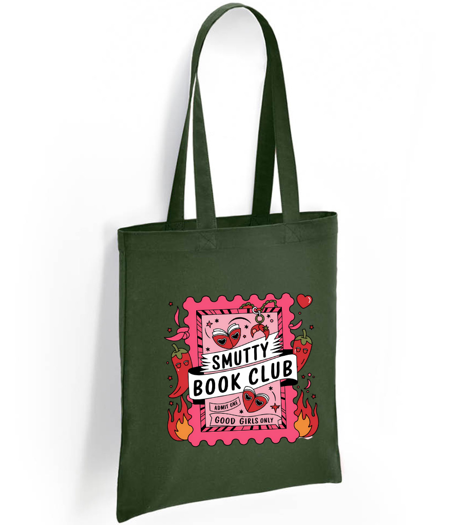 Smutty Book Club Tote Bag