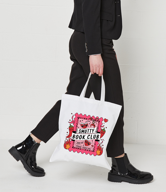 Smutty Book Club Tote Bag