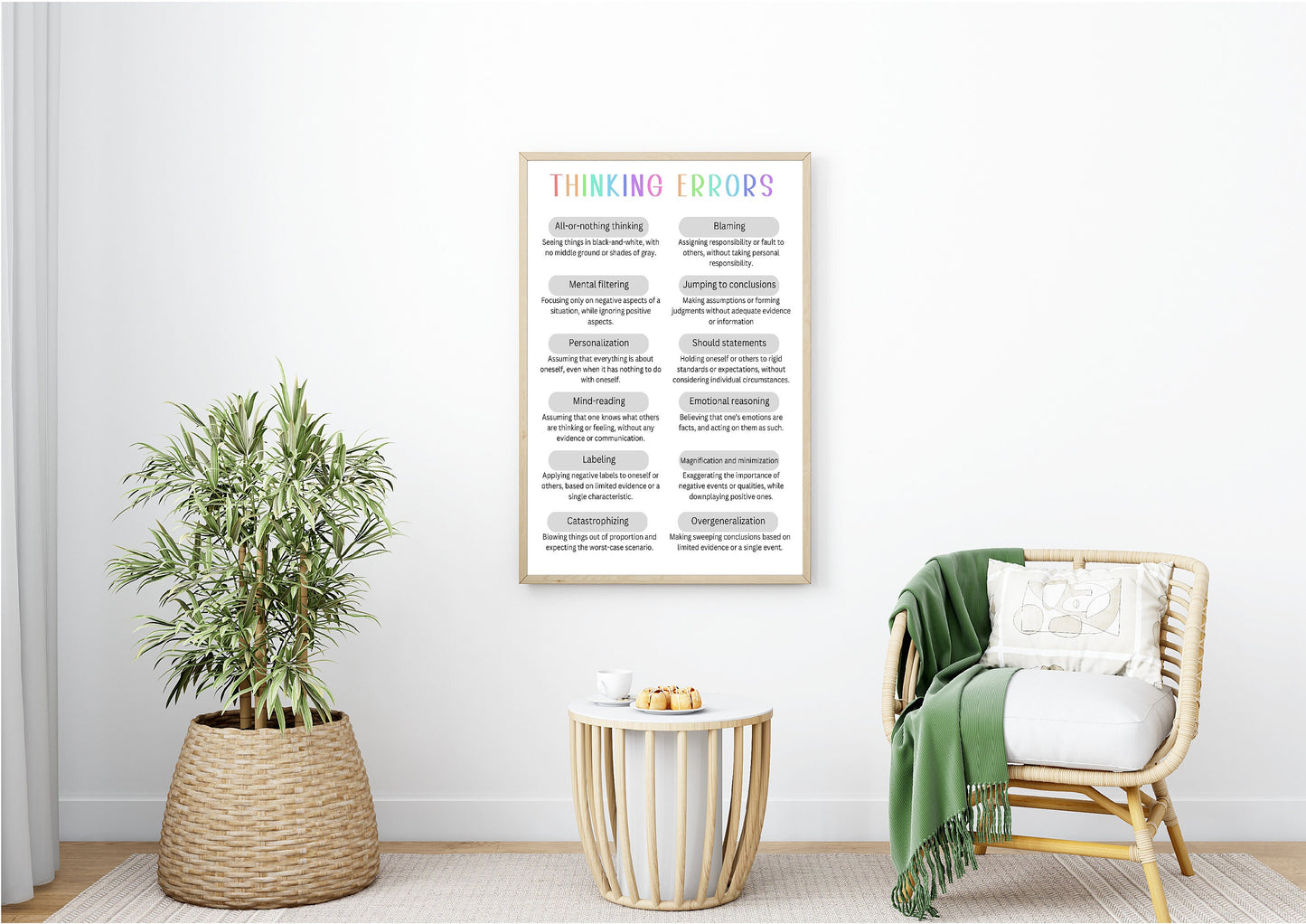 Thinking Errors Print