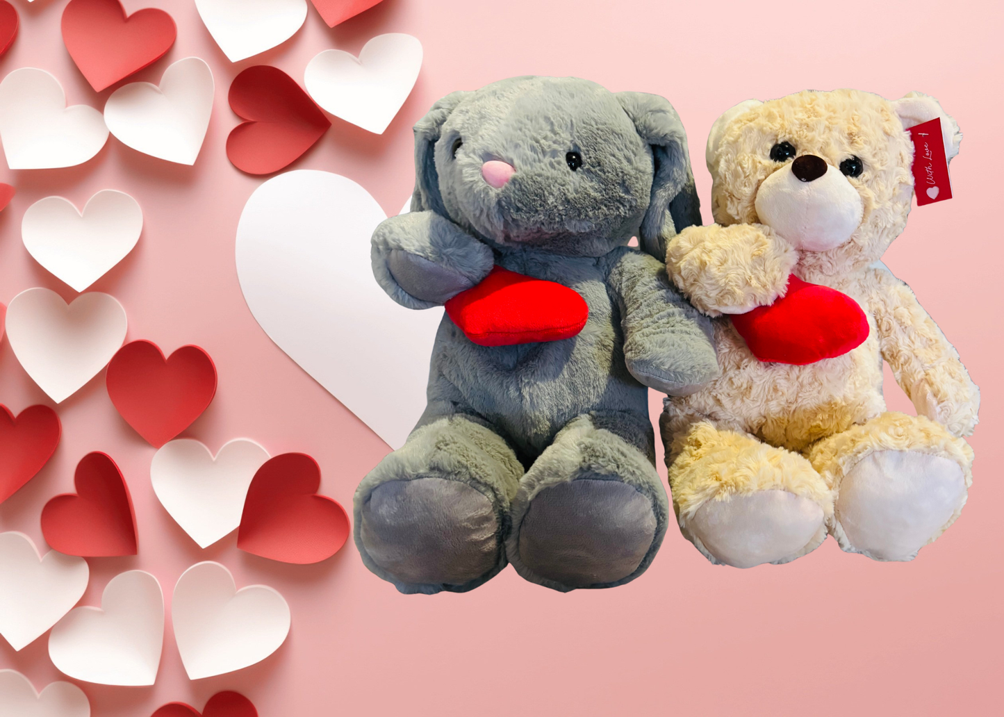 Personalised Valentines Day Bear, Valentines Plush