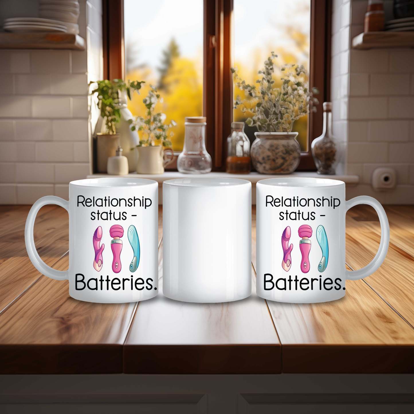 Relationship Status Batteries Mug