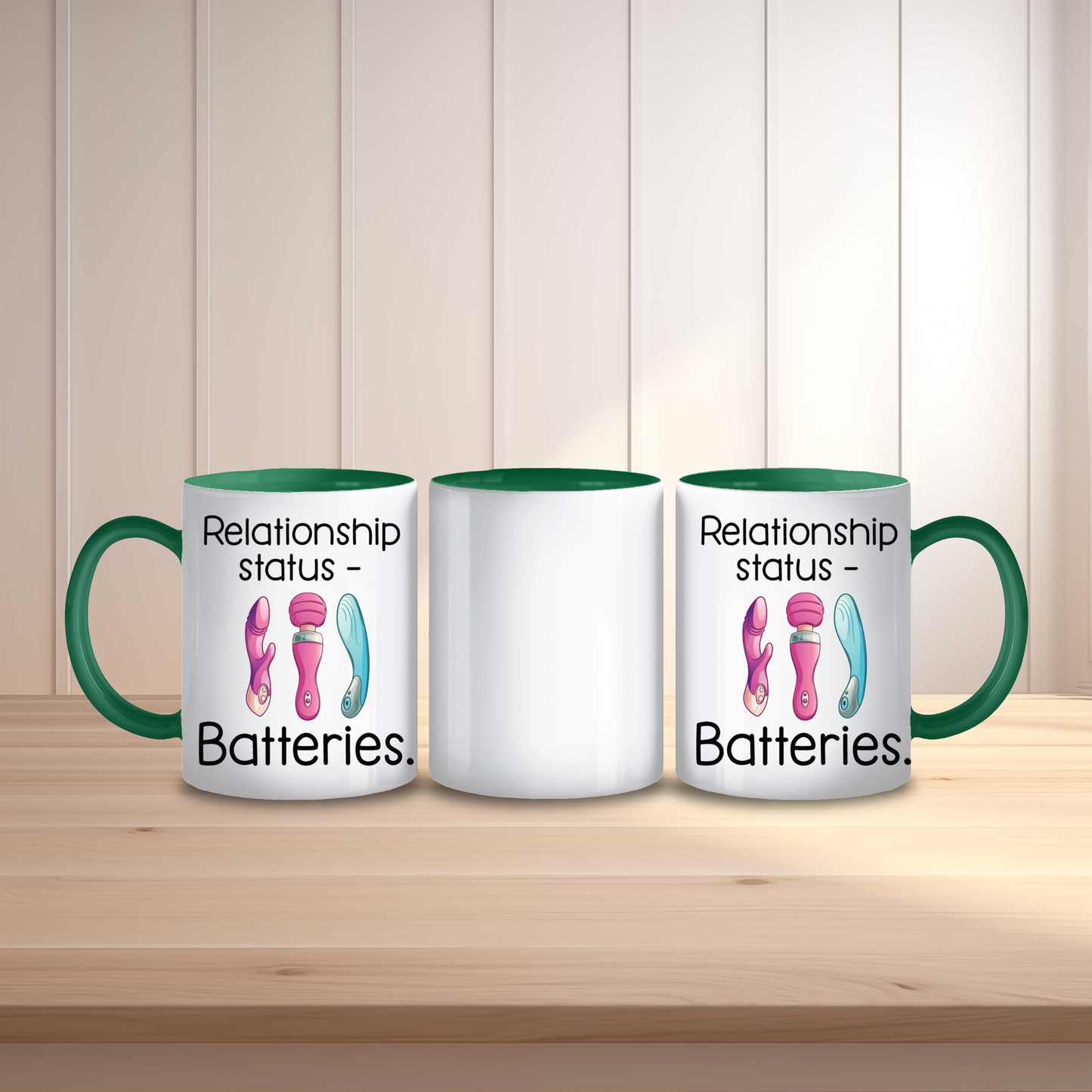 Relationship Status Batteries Mug