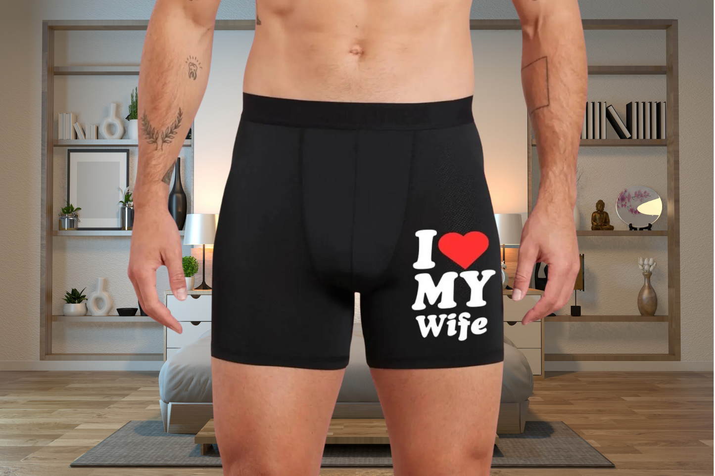 I Love My Wife Boxers