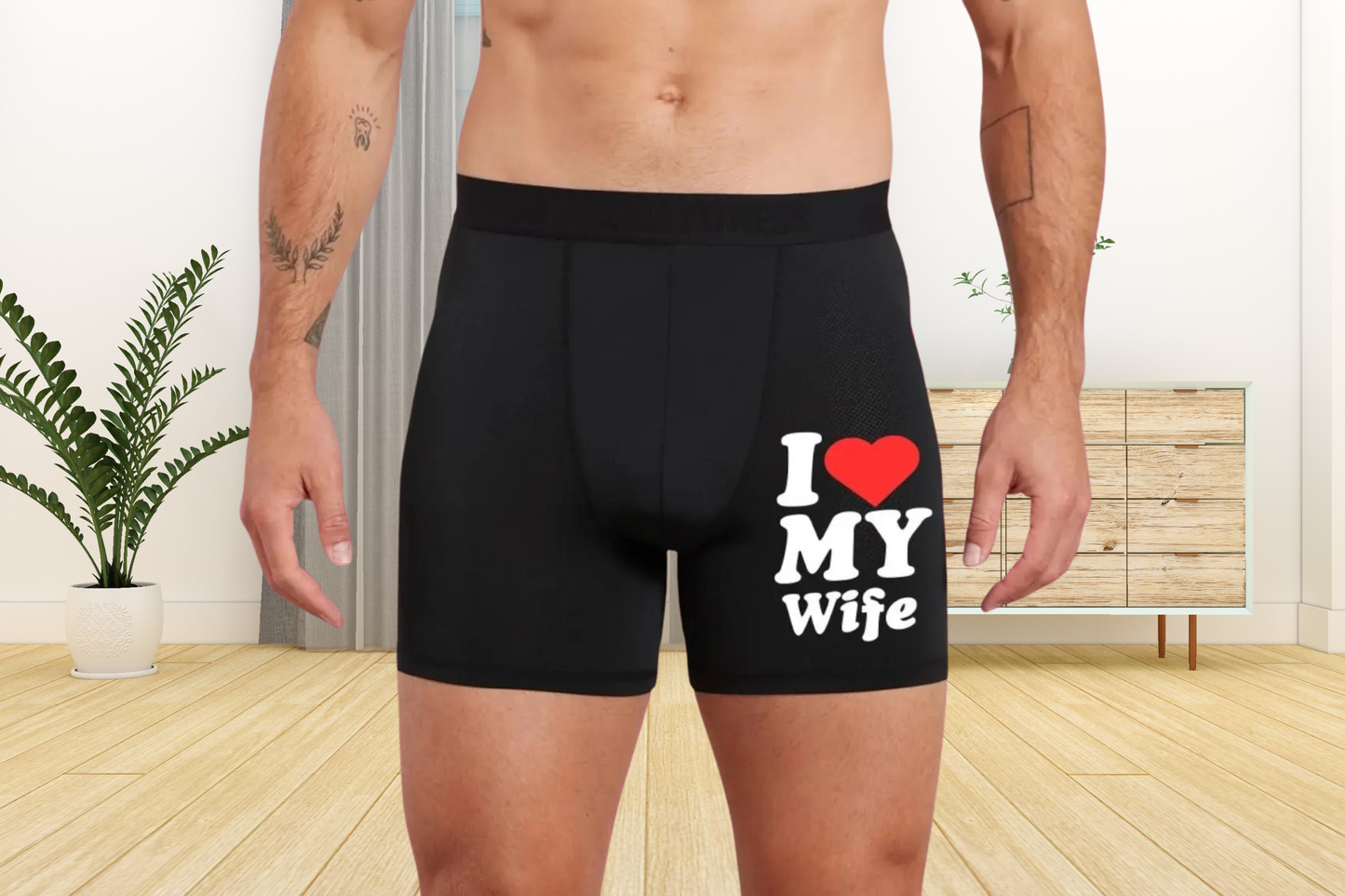 I Love My Wife Boxers
