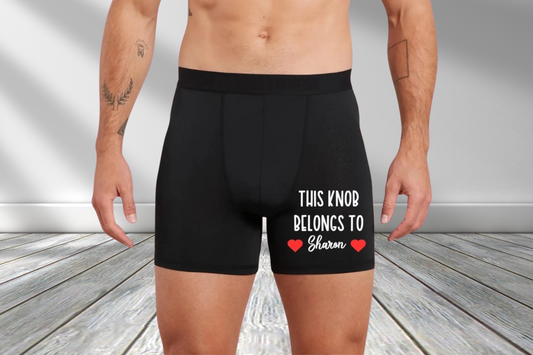 Personalised Funny Boxer Shorts