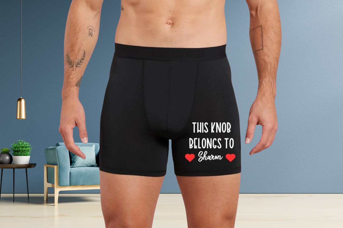 Personalised Funny Boxer Shorts