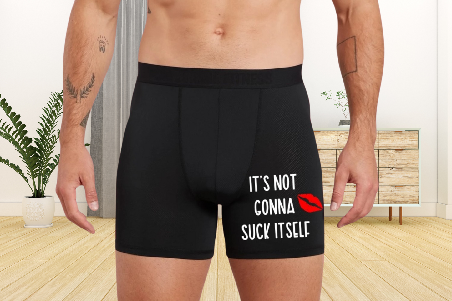 Funny Black Boxer Shorts