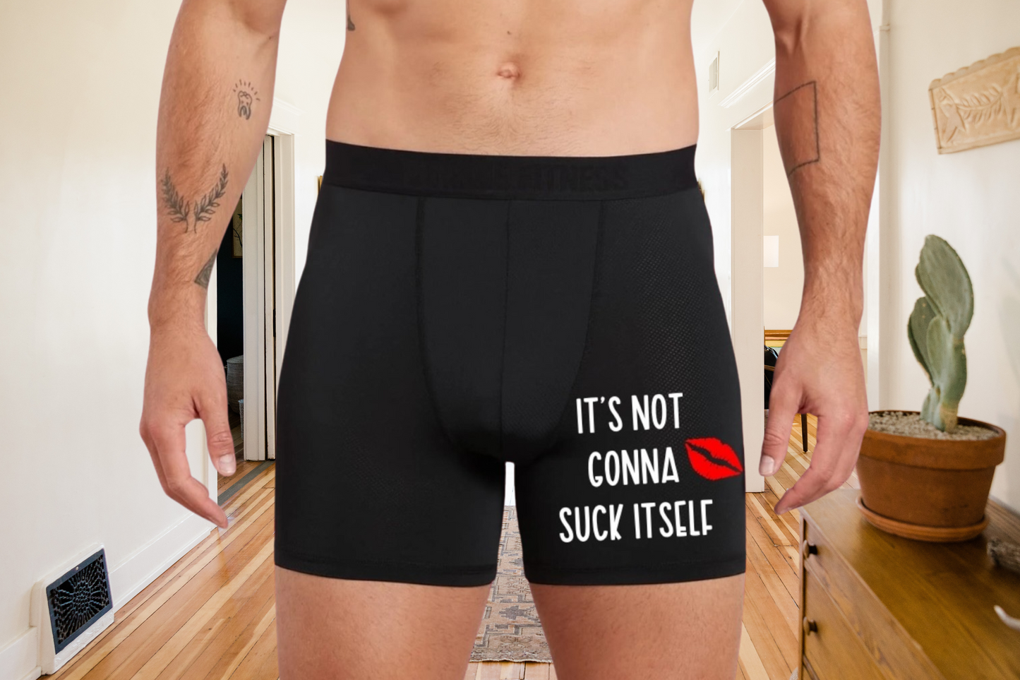 Funny Black Boxer Shorts
