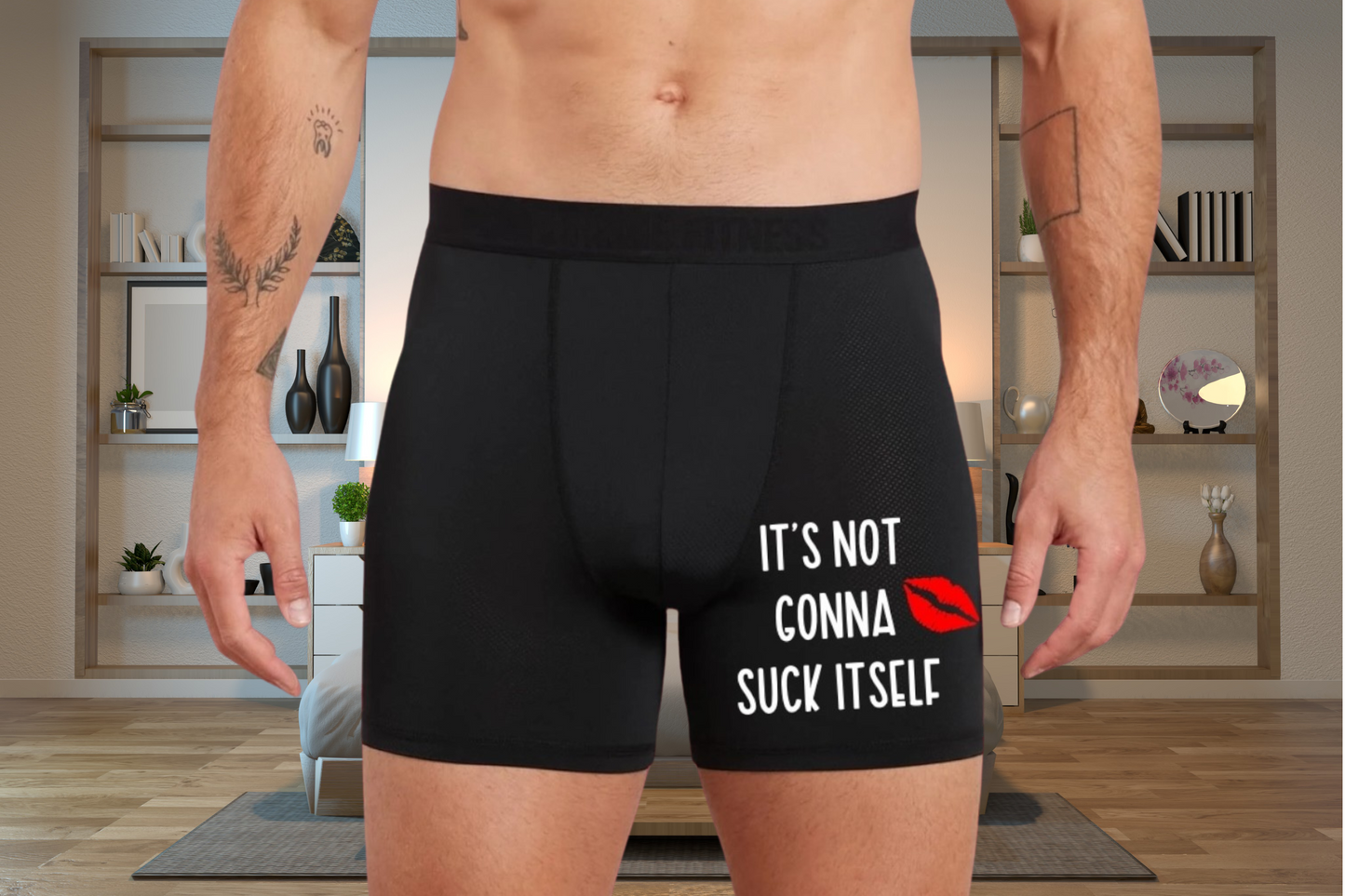 Funny Black Boxer Shorts