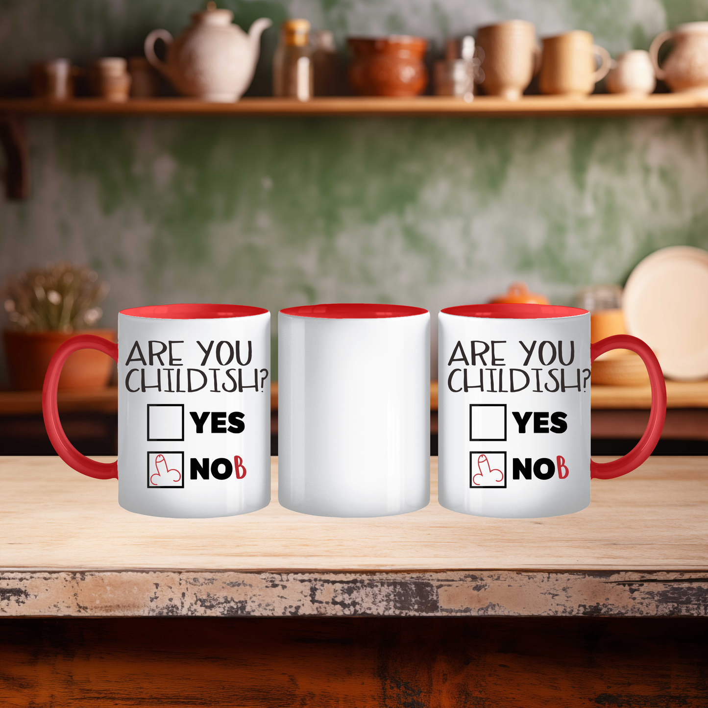 Funny Childish Coffee Mug