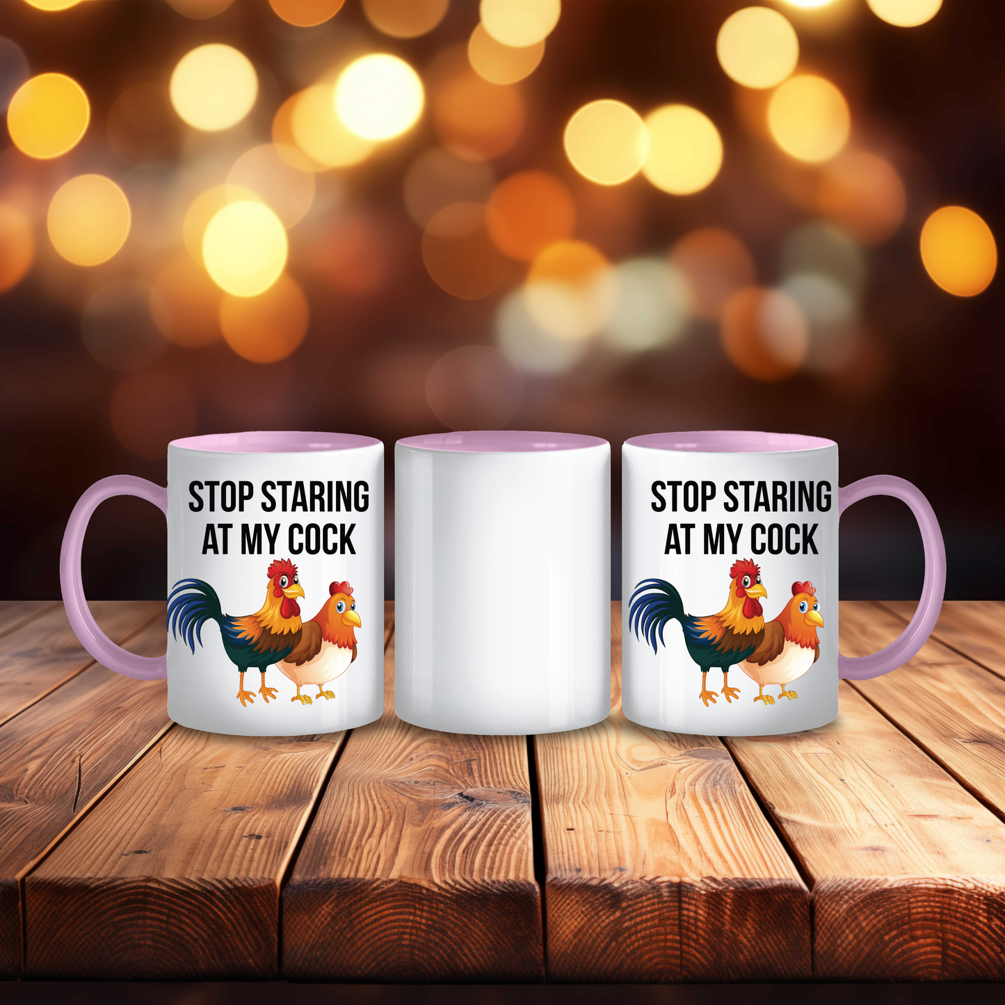 Stop Staring at My C***” Mug