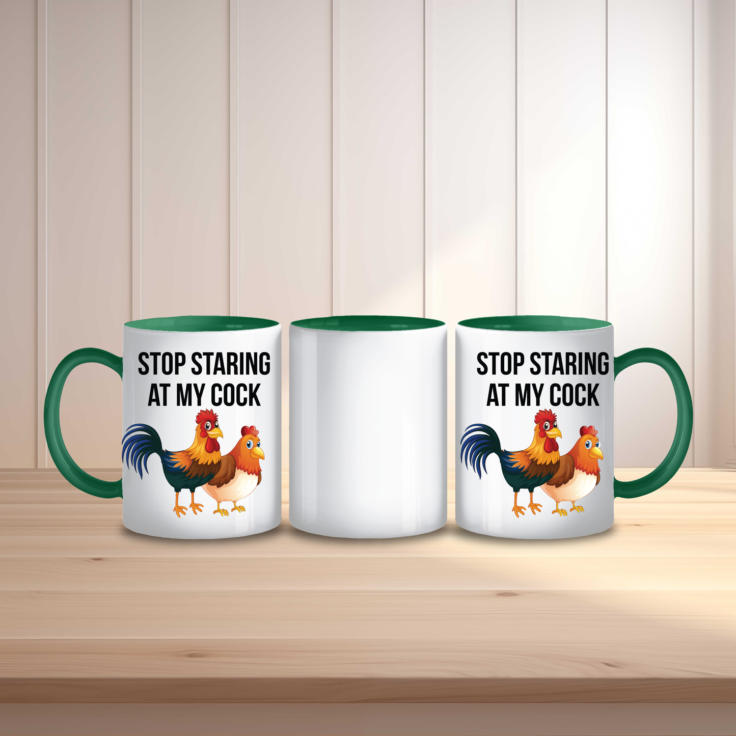 Stop Staring at My C***” Mug