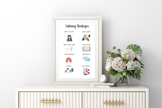 Calming Strategies Print