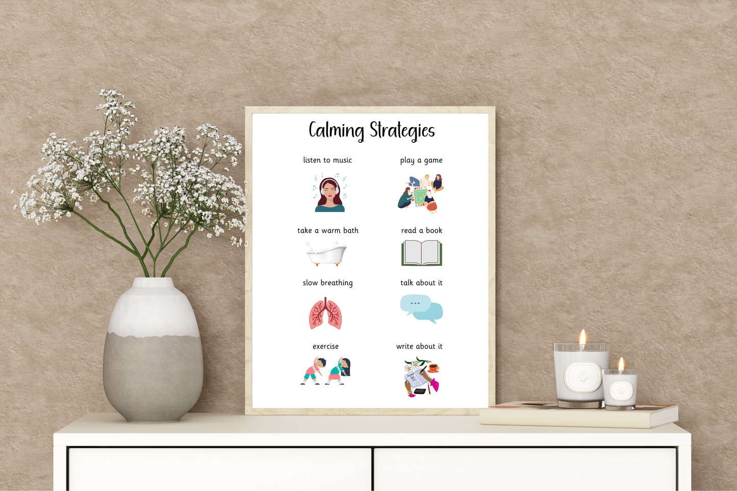Calming Strategies Print