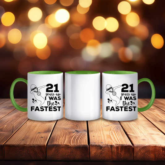 Funny 21st Birthday Mug