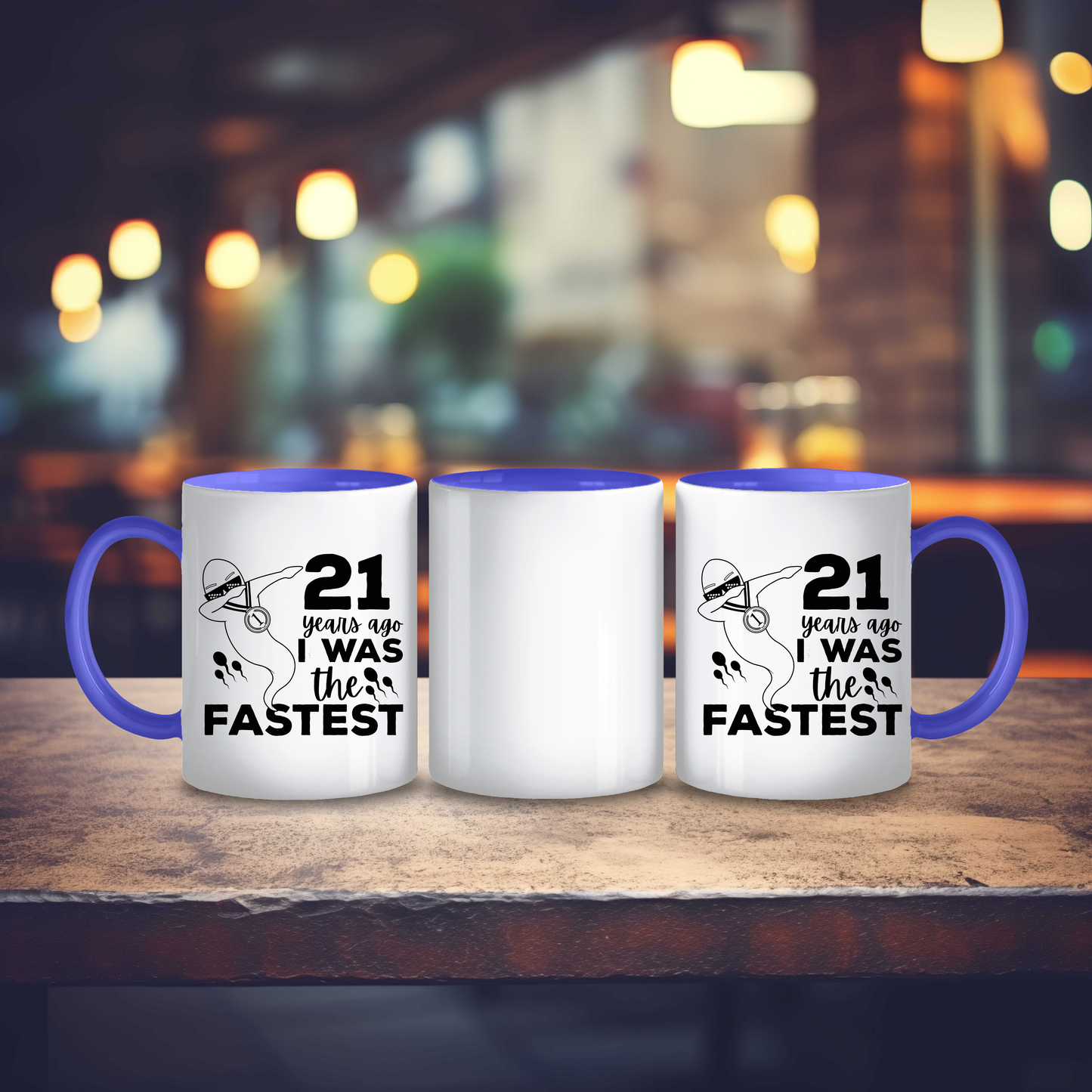 Funny 21st Birthday Mug