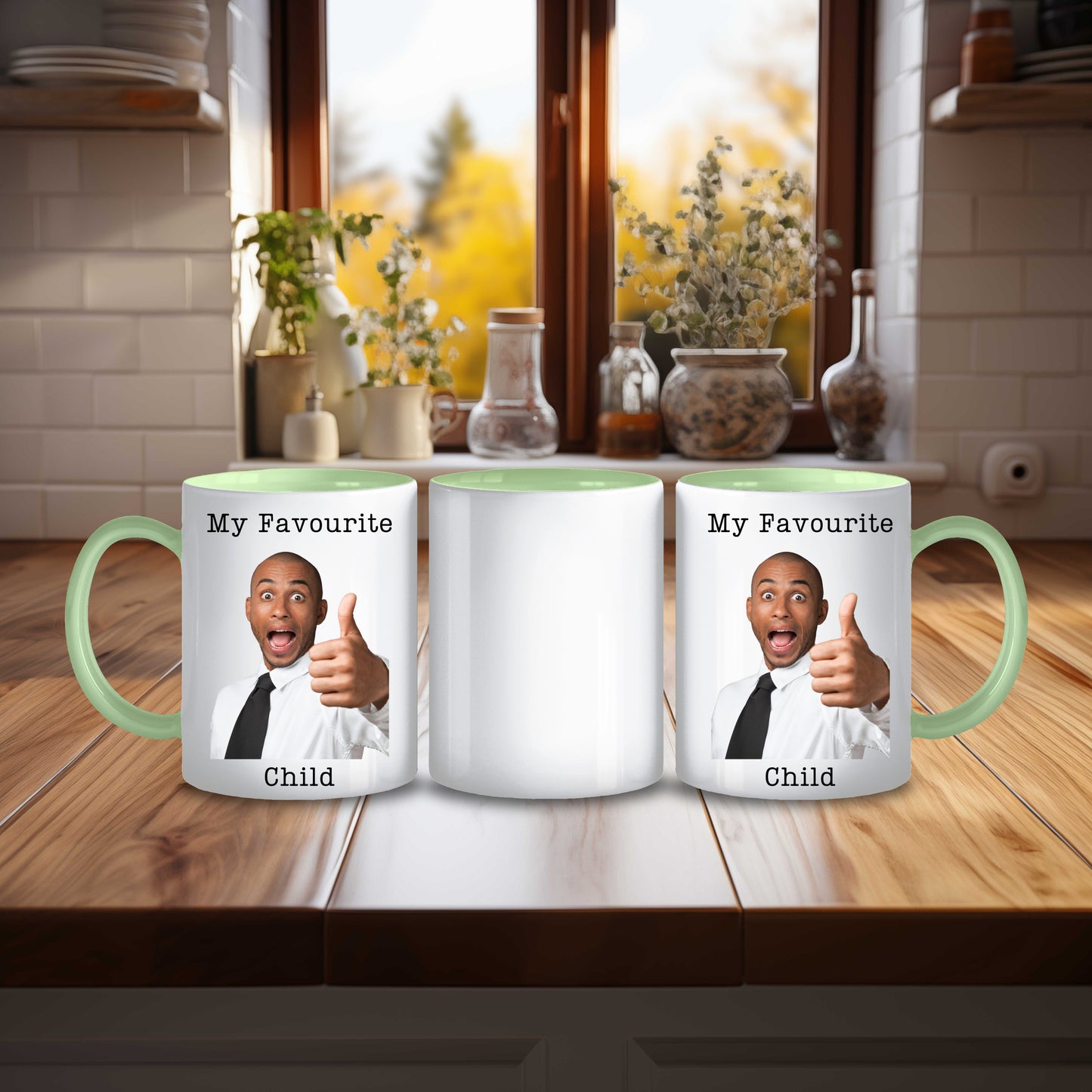 Personalised "My Favourite Child" Photo Coffee Mug