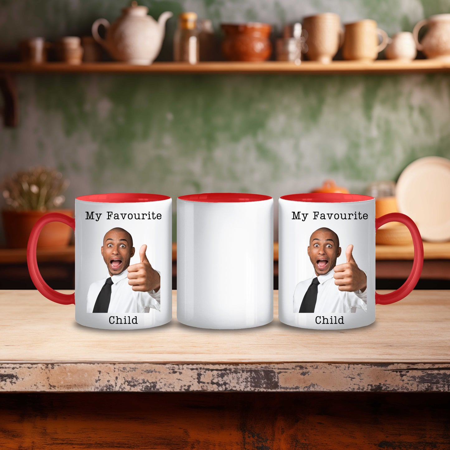 Personalised "My Favourite Child" Photo Coffee Mug