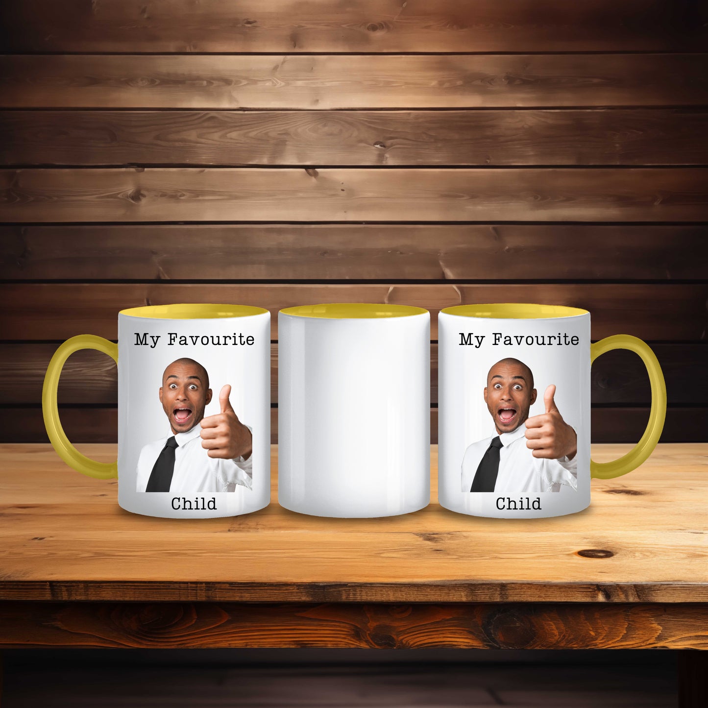 Personalised "My Favourite Child" Photo Coffee Mug