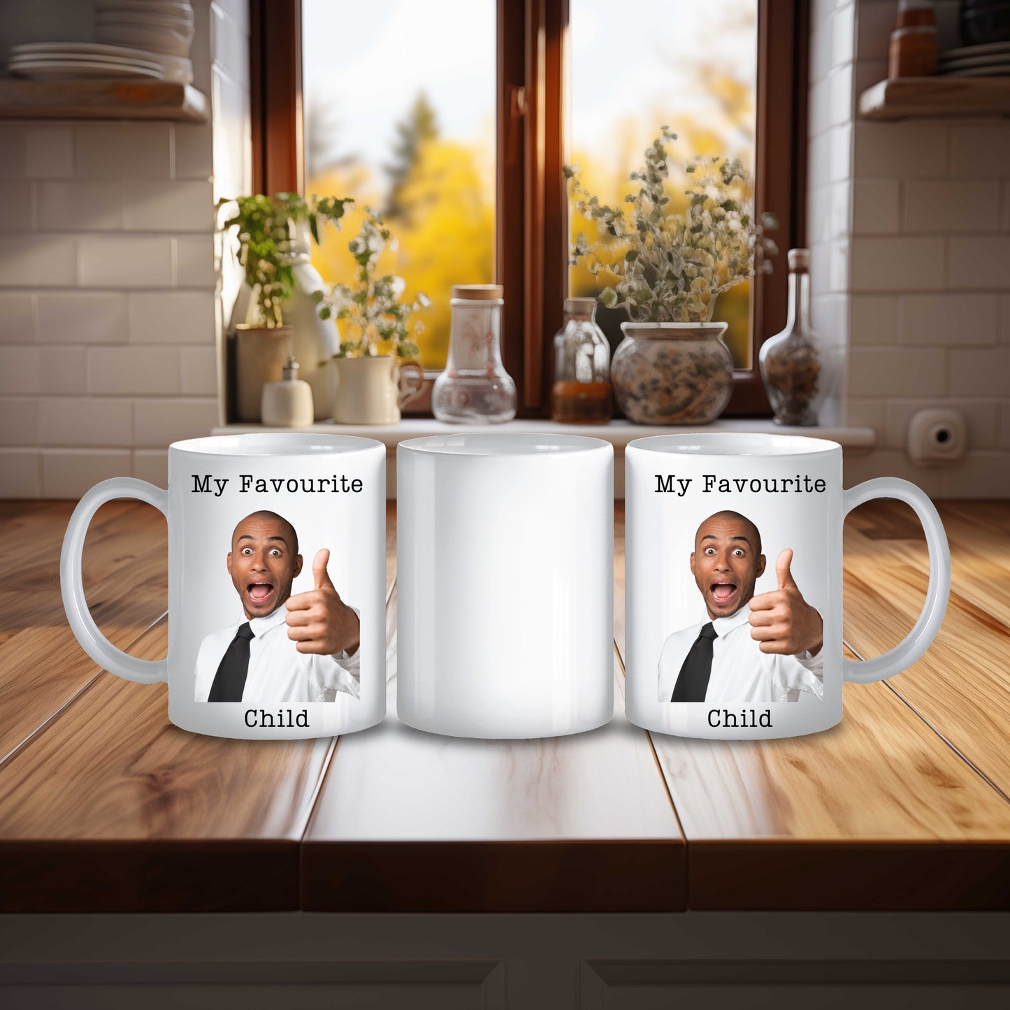 Personalised "My Favourite Child" Photo Coffee Mug