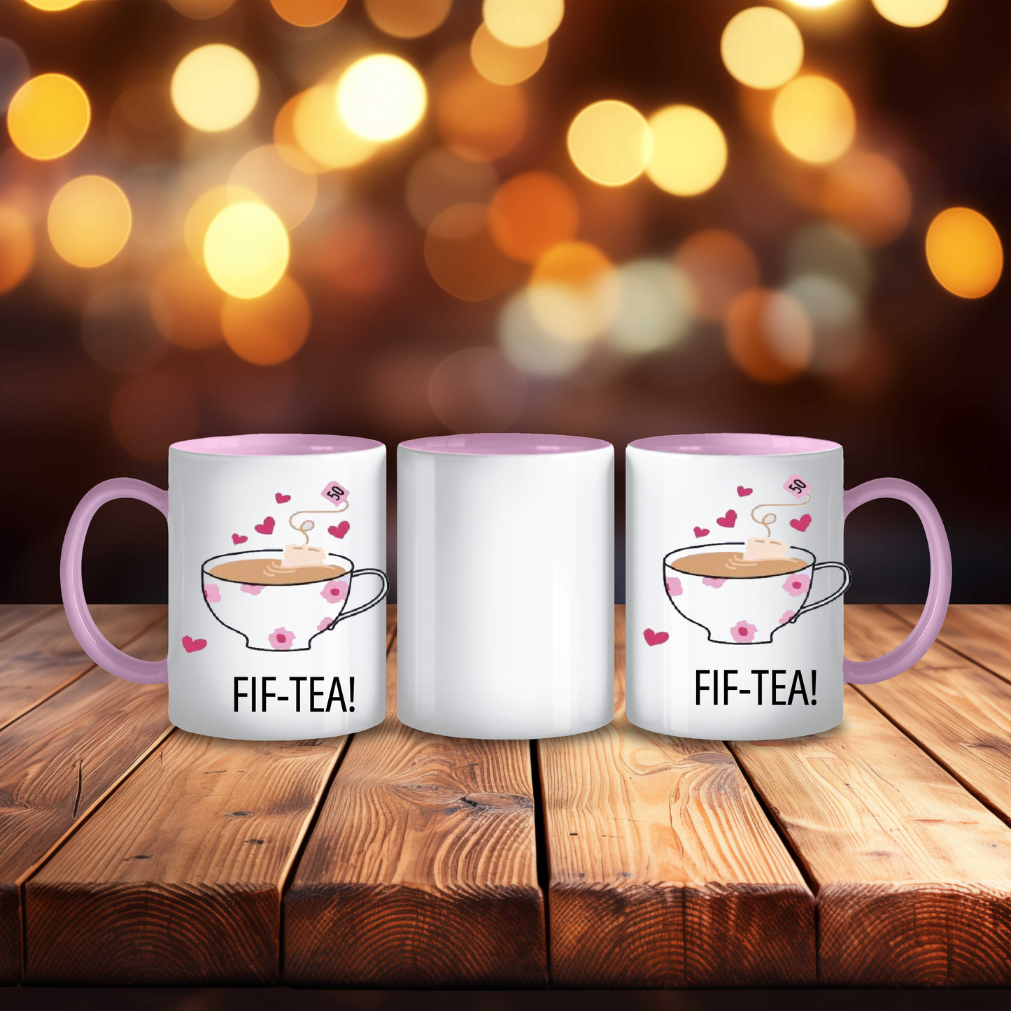 Milestone Birthday Tea Mug: 30th, 40th, 50th, 60th, 70th, 80th, 90th Gift
