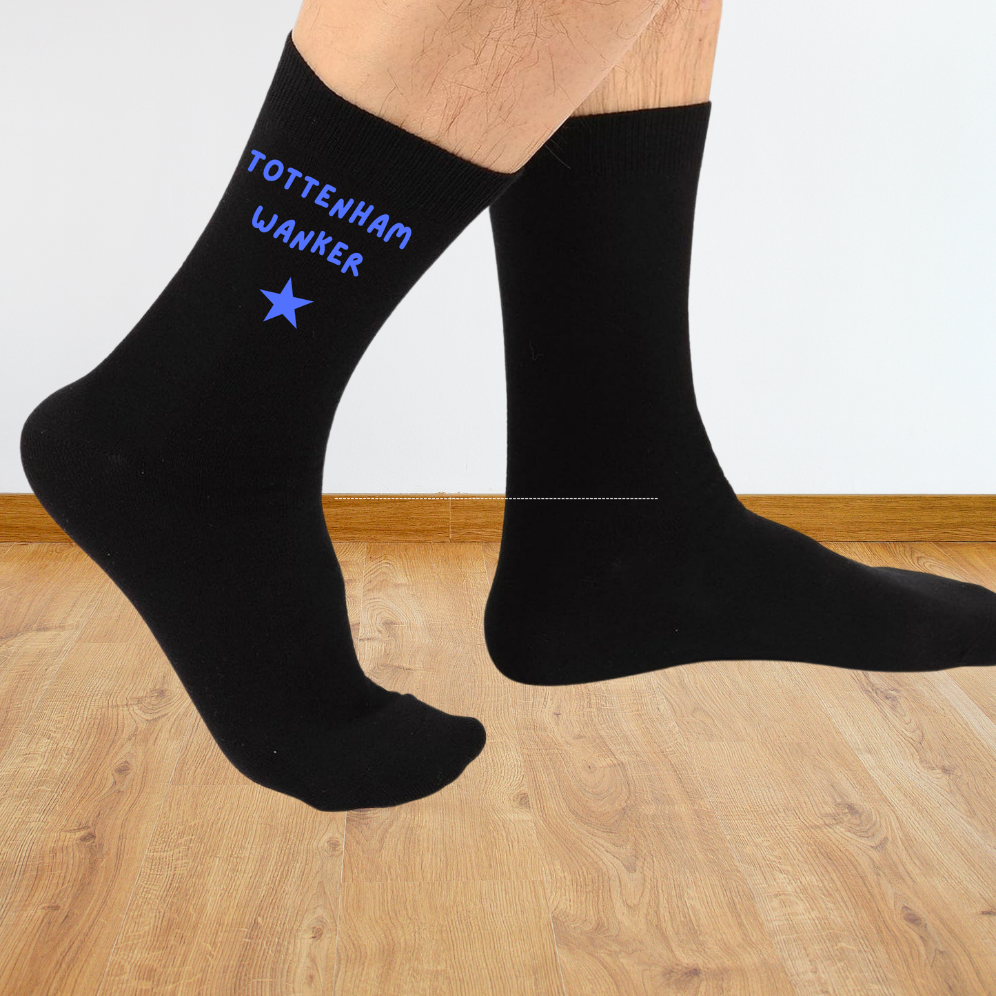 Funny Custom Text Socks - Unisex Novelty Gift