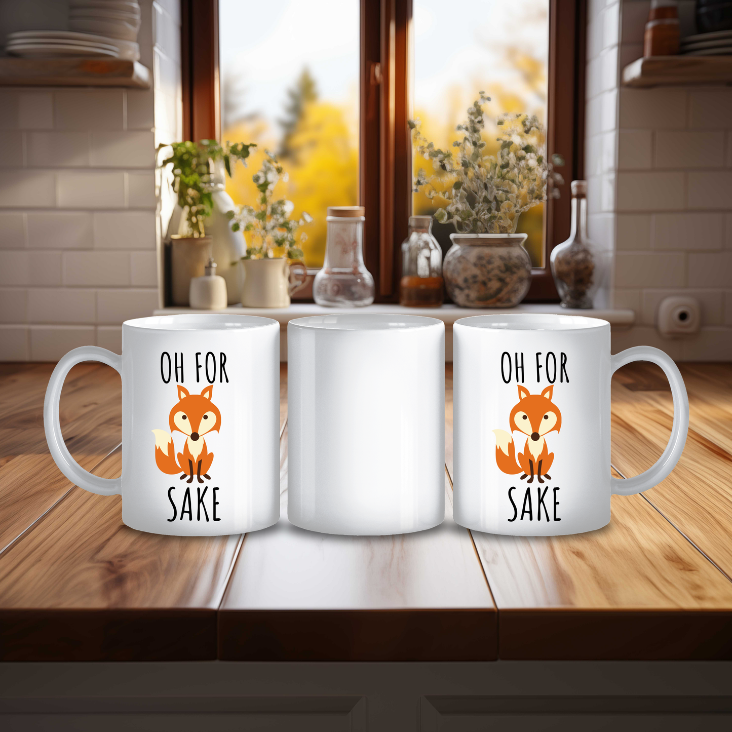 Oh Fox Sake Mug