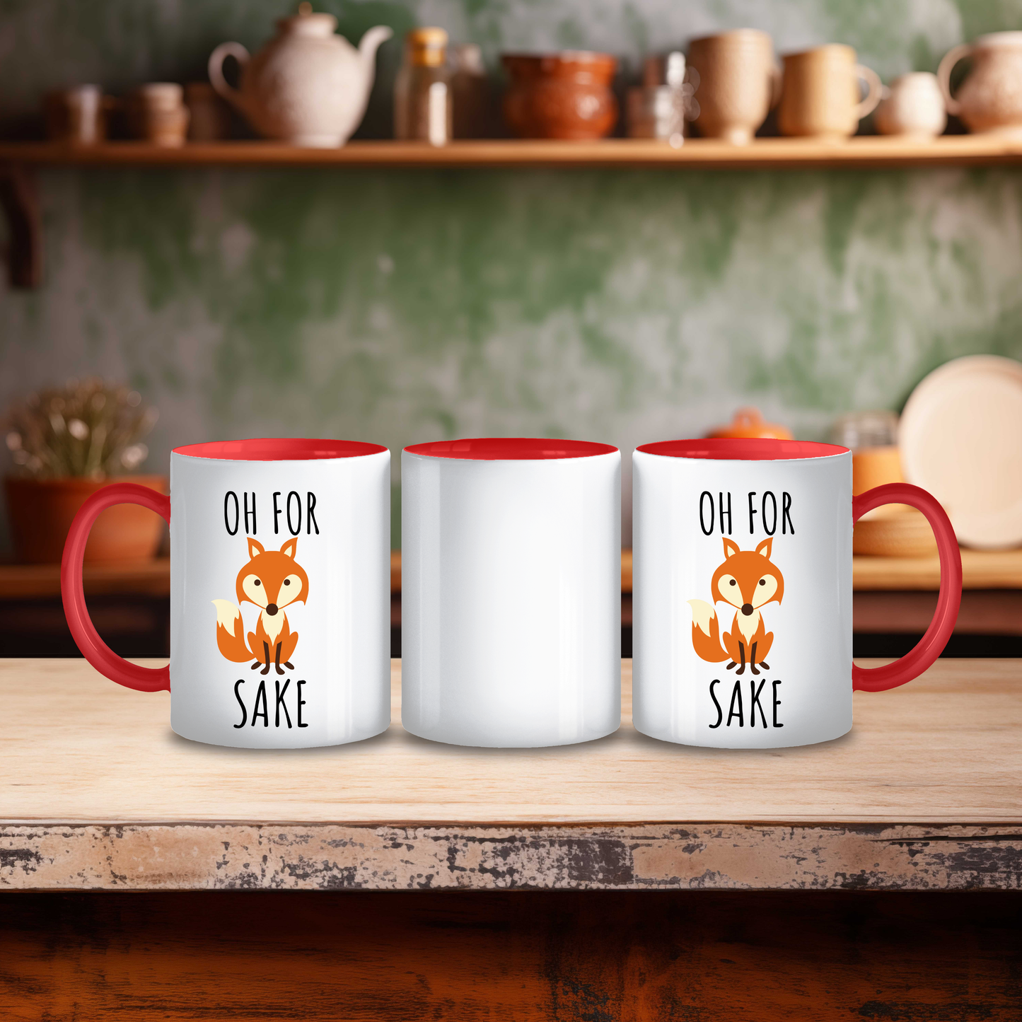 Oh Fox Sake Mug